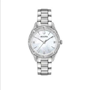 Bulova- Sutton Diamond Bezel Watch - Women’s